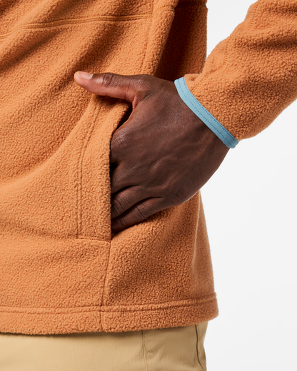 Abrazo Fleece Half-Zip Jacket - Men's - Everglade/Whiskey - US 3131